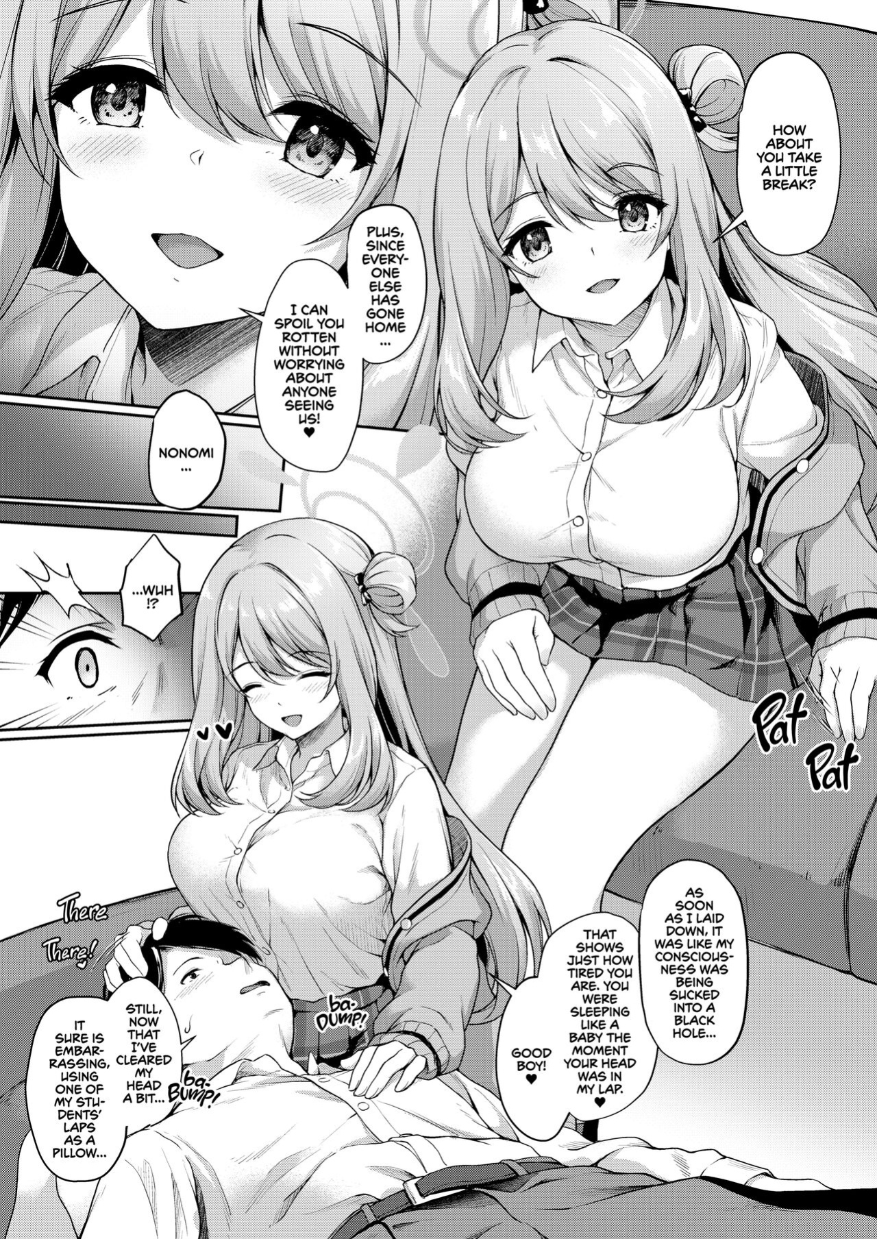 [Yusaritsukata (Awayume)] You Must Be Tired, Right, Sensei? (Blue Archive)