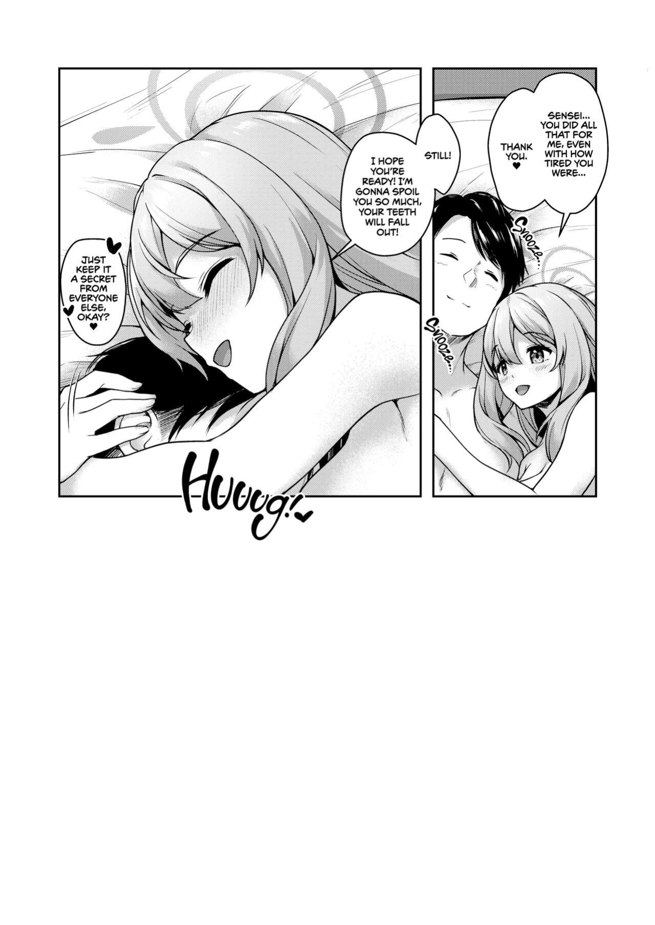 [Yusaritsukata (Awayume)] You Must Be Tired, Right, Sensei? (Blue Archive)