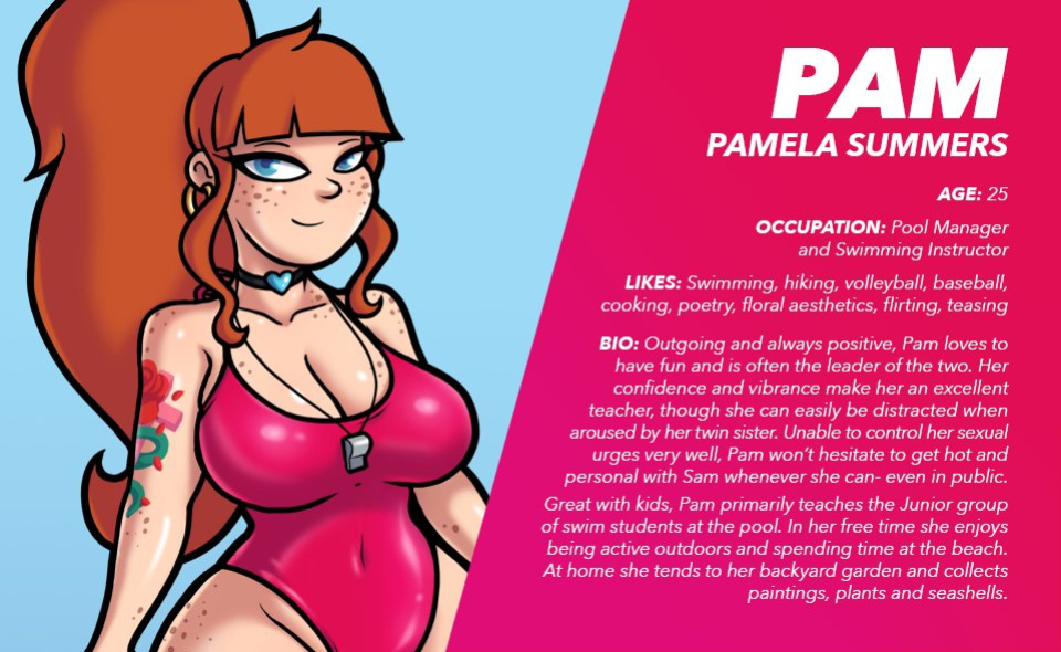 [EroticPhobia] Pool Gals: Pam & Sam