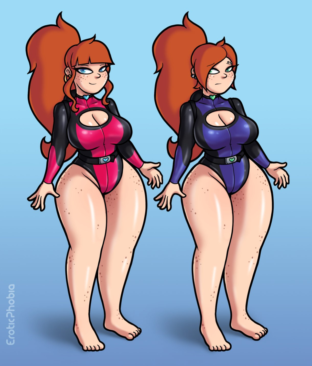 [EroticPhobia] Pool Gals: Pam & Sam