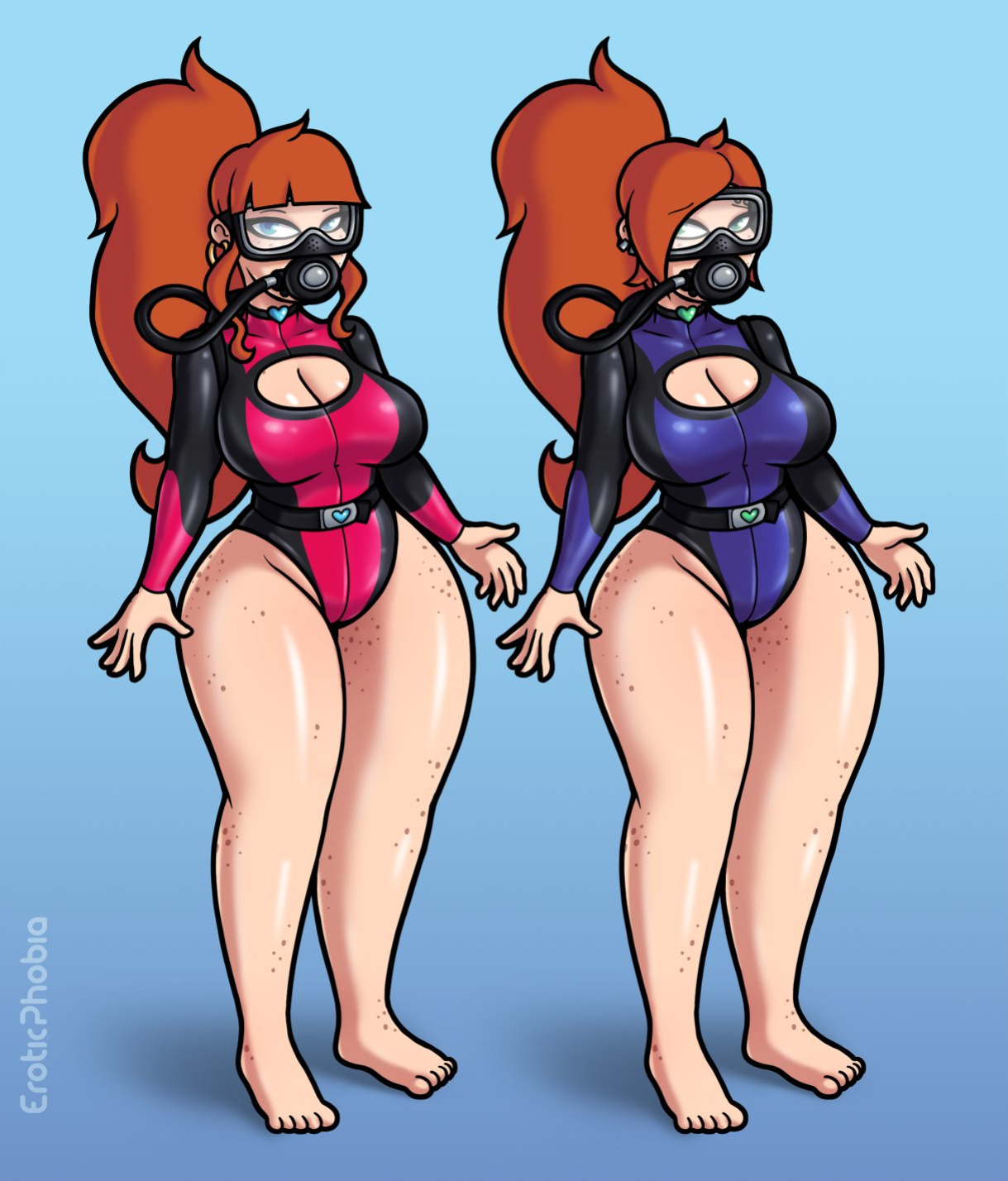 [EroticPhobia] Pool Gals: Pam & Sam