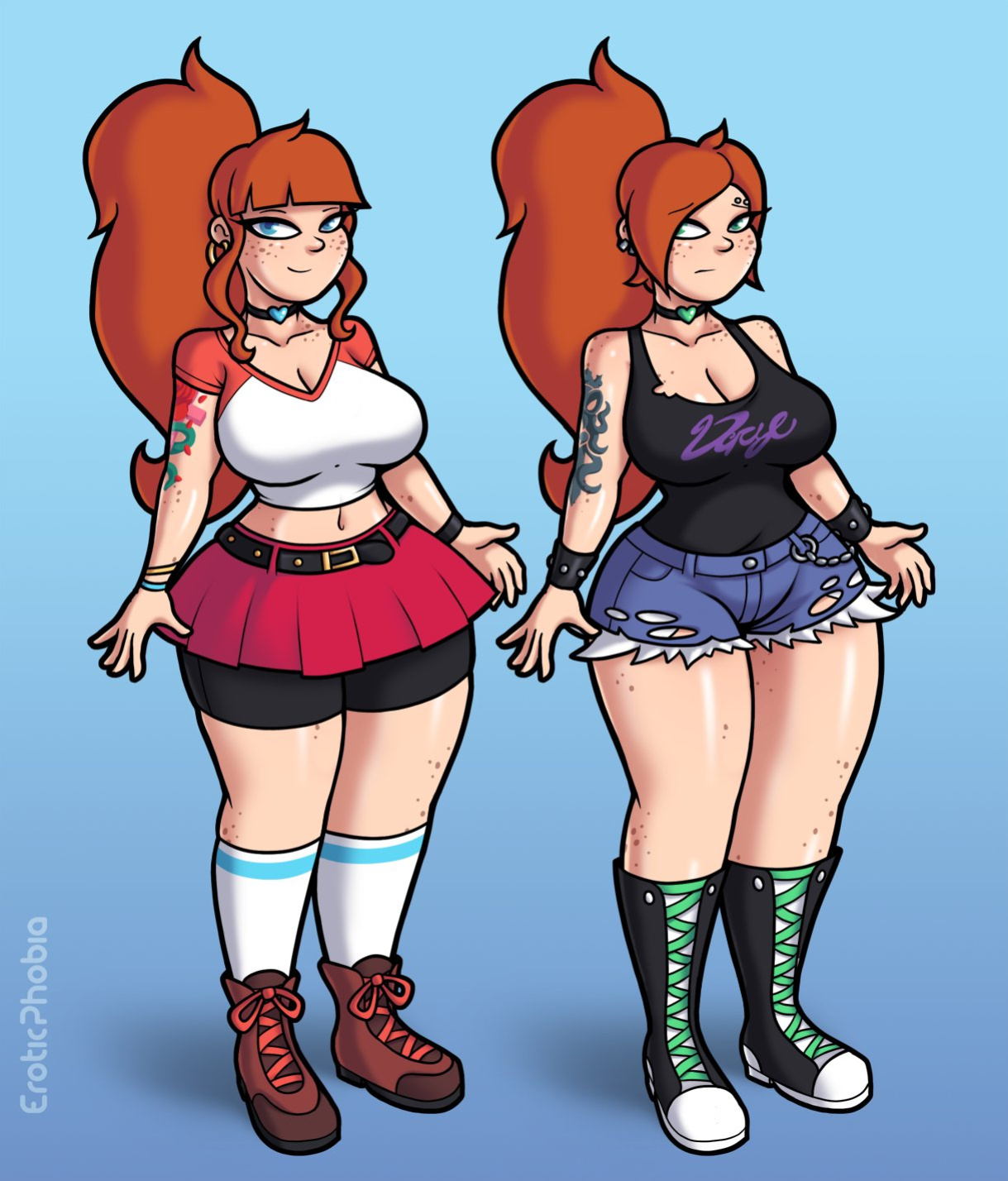 [EroticPhobia] Pool Gals: Pam & Sam