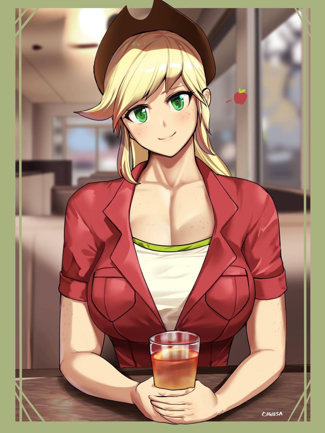 [Cigusa] Applejack's secret pics (My Little Pony Friendship Is Magic )