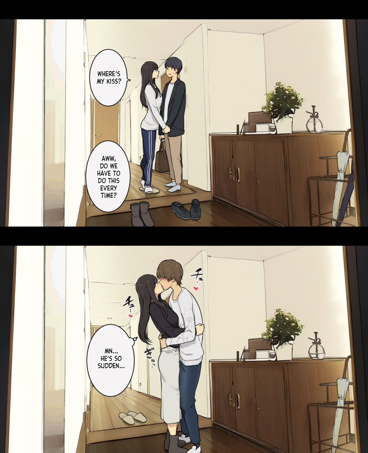 [Wakamatsu] Otto to no kankei, furin aite to no kankei [desudesu]