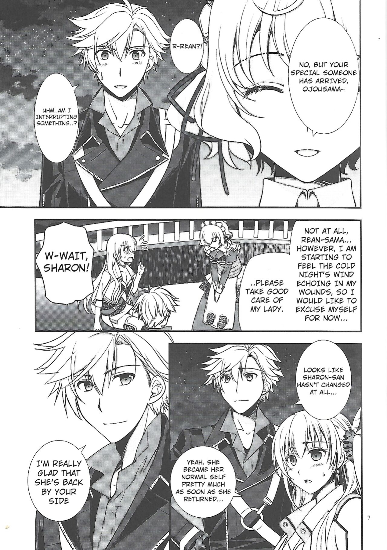 (C96) [C.A.T (Morisaki Kurumi)] Hoshi no Shita de Koinegau (The Legend of Heroes: Sen no Kiseki)
