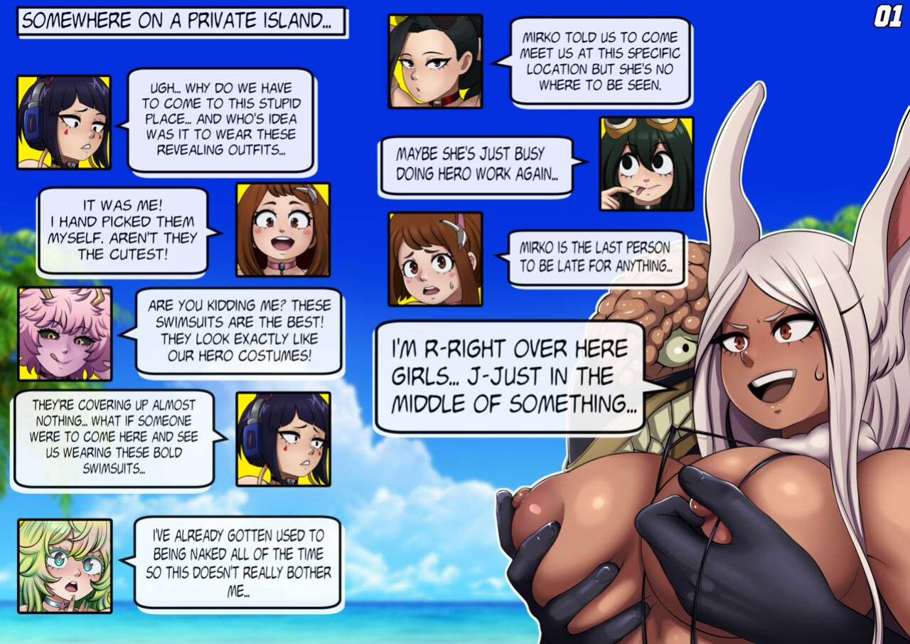 [NowaJoestar] Class 1-A Girls ANALized at the Beach (on going)
