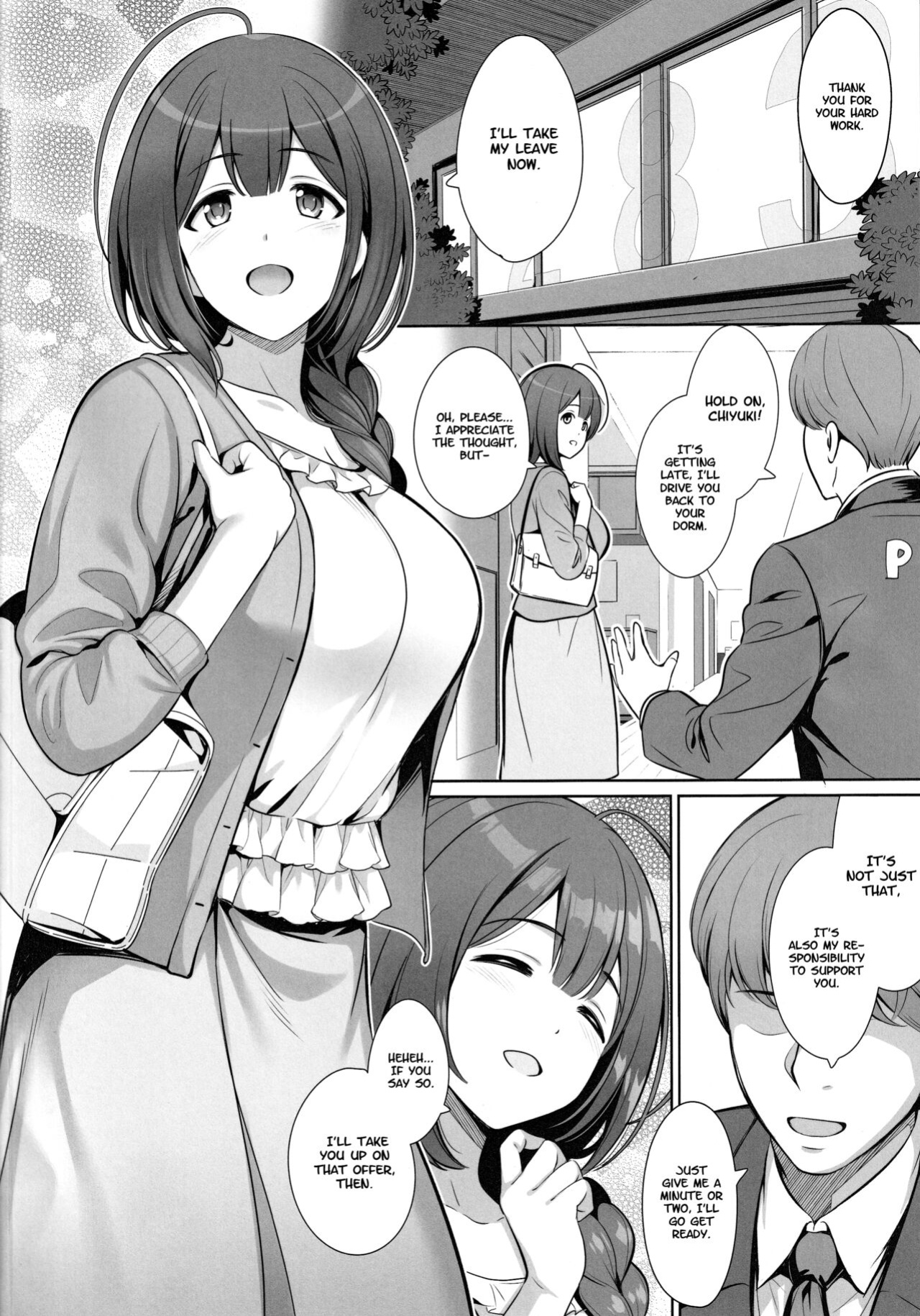 (C101) [Goromenz (Yasui Riosuke)] Kuwayama Chiyuki wa Haramitai | Chiyuki Kuwayama wants to get pregnant (THE iDOLM@STER: Shiny Colors) [Project Valvrein]