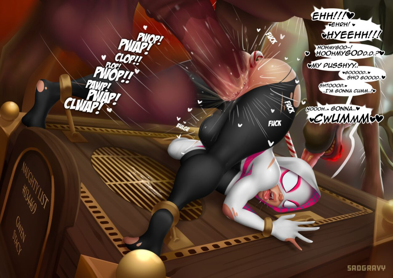 [Sadgravy] Spider Gwen on the naughty list