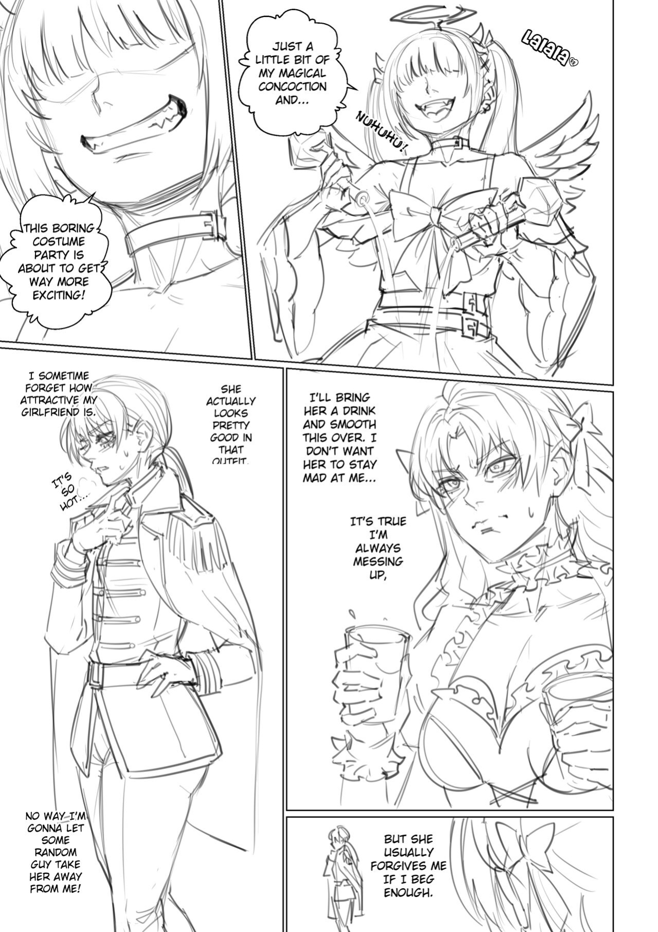 [Arisane] Halloween Getting into Character