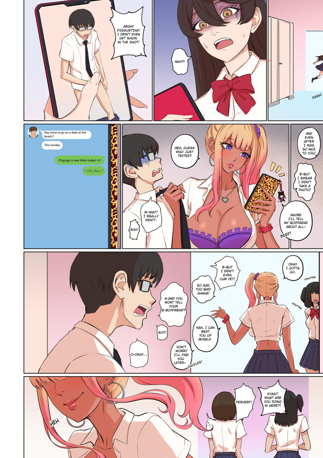 [Arisane] My Shy Best Friend turned into a Gal Girl