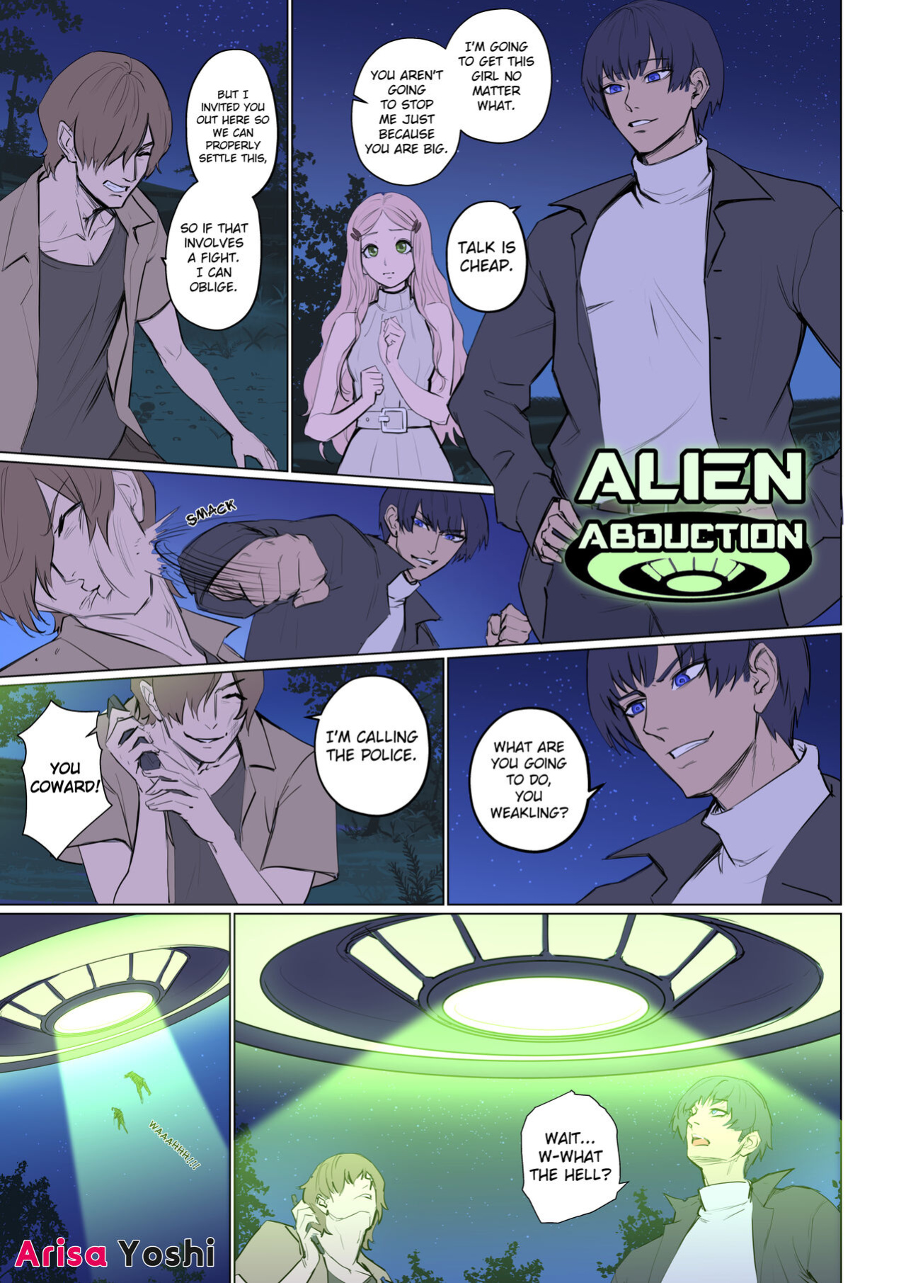 [Arisane/ArisaYoshi] Alien Abduction 1-3 (plus 2.1 and 2.2)