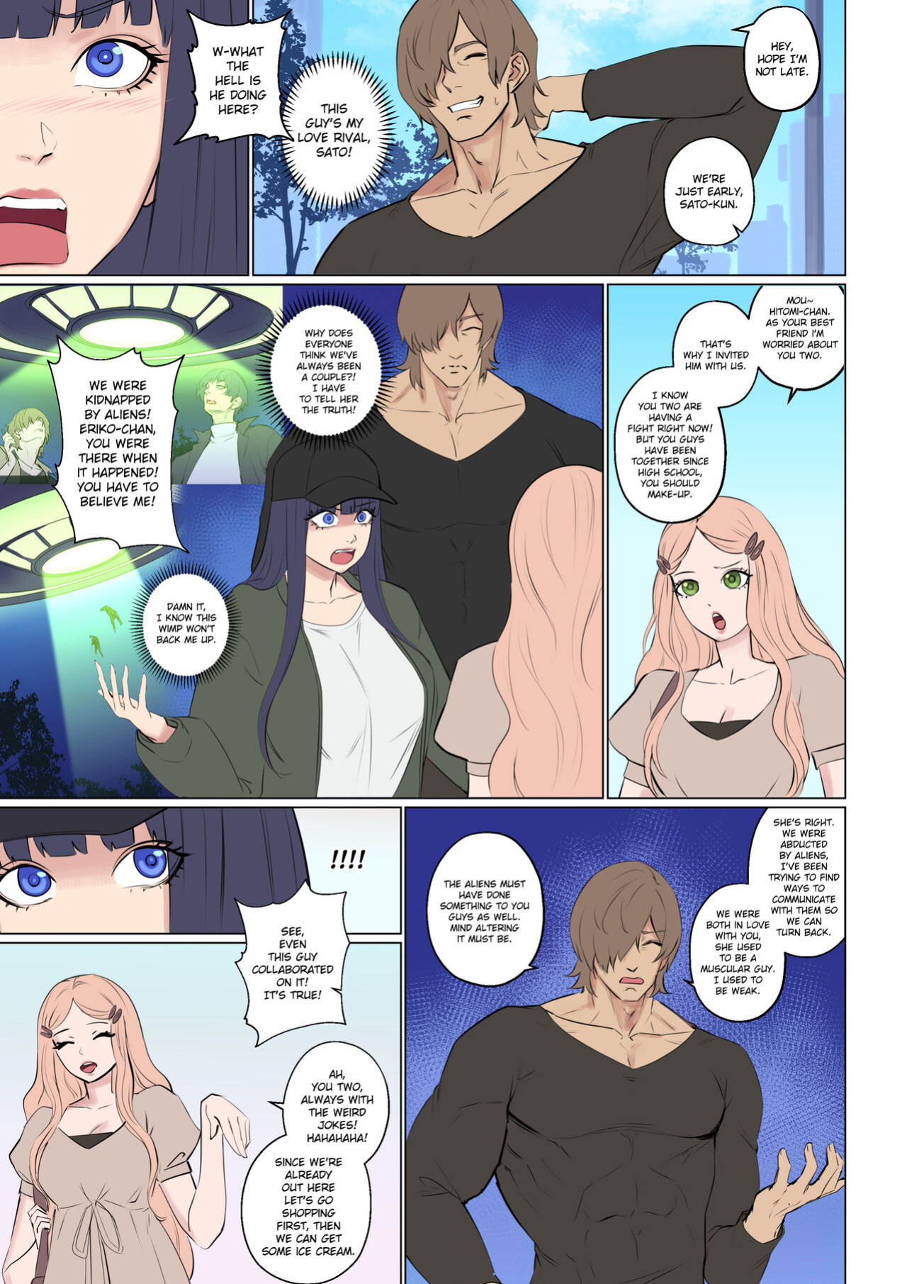 [Arisane/ArisaYoshi] Alien Abduction 1-3 (plus 2.1 and 2.2)
