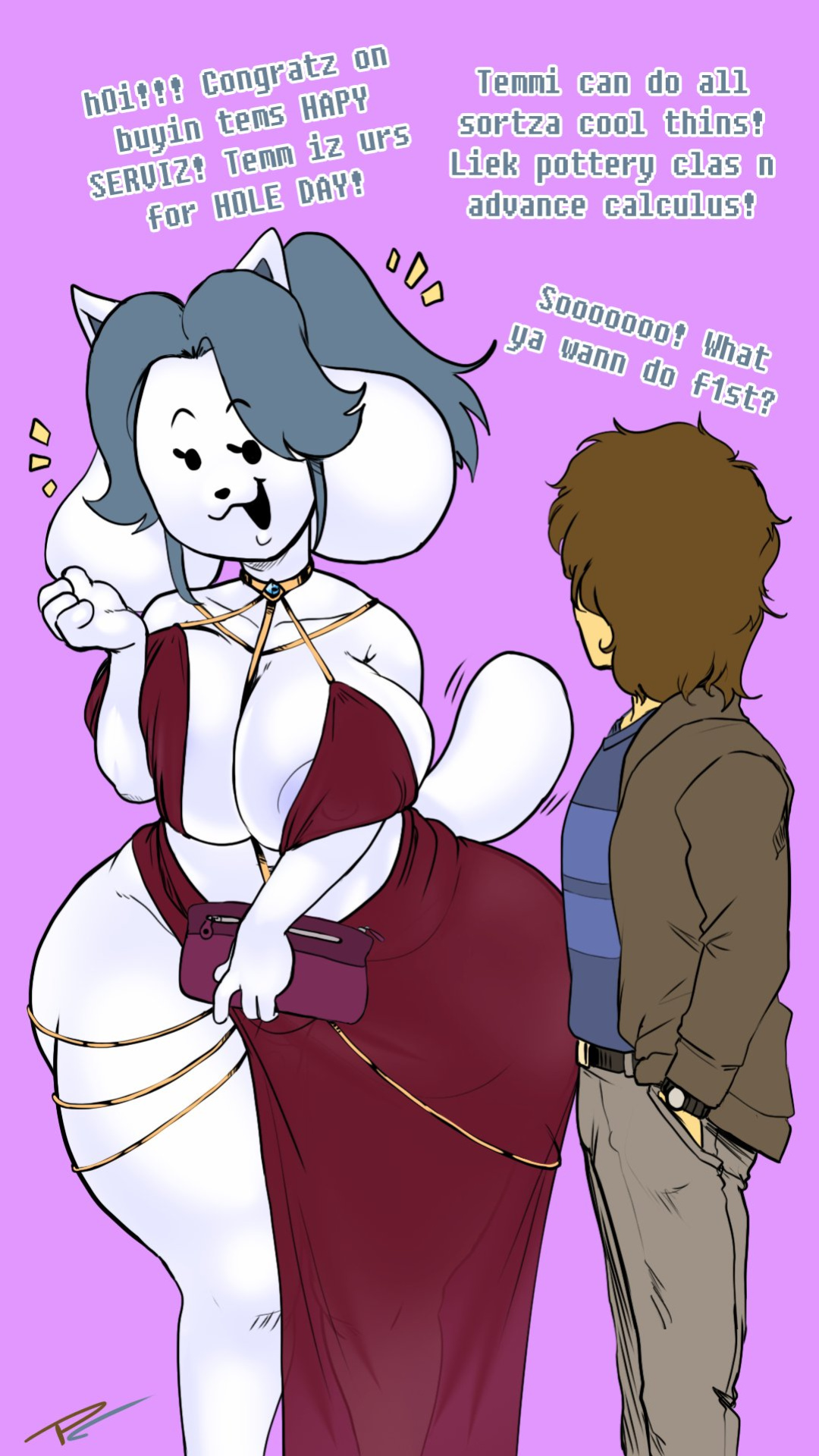 [Fakeryway] Temmie's excellent customer service (Undertale)