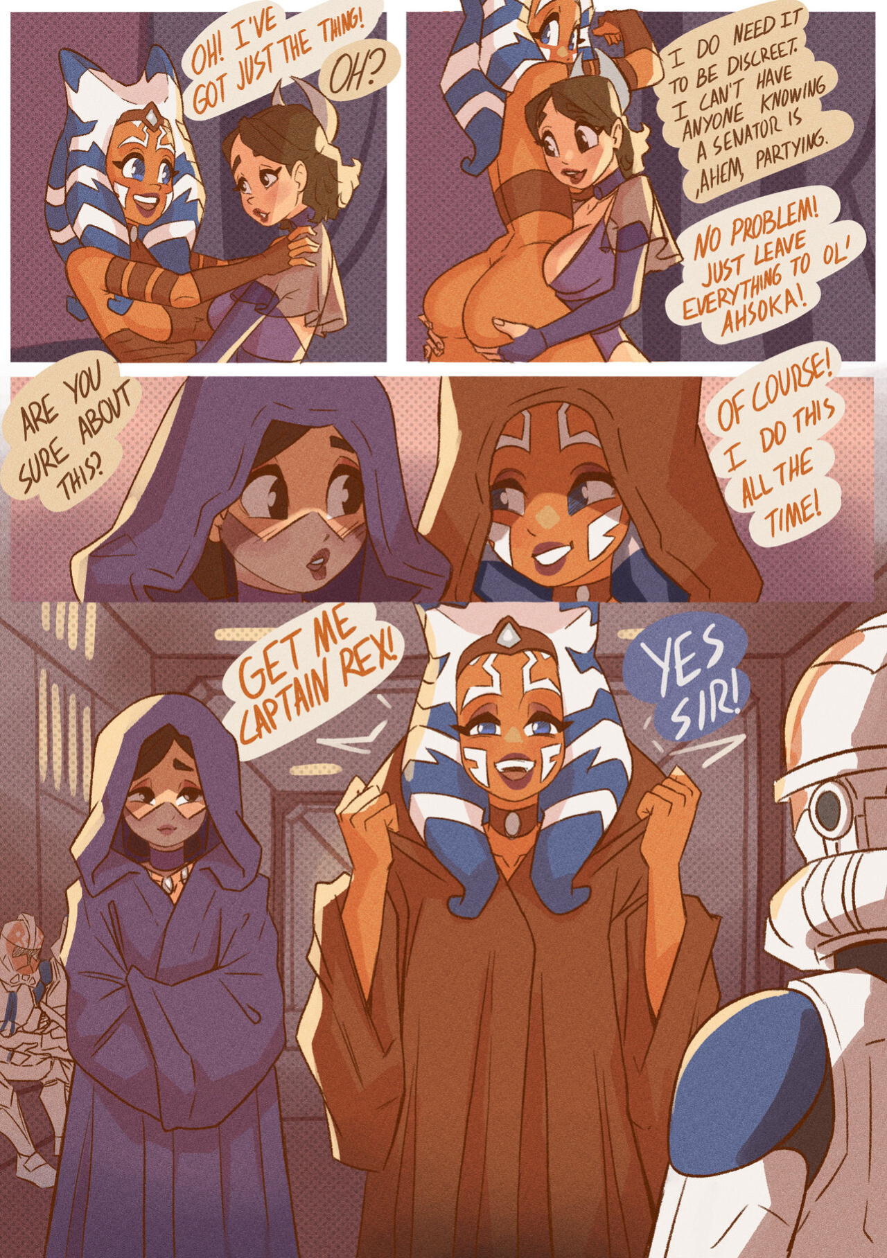 [KlimSpree] Ahsoka Milk (Star Wars: The Clone Wars)