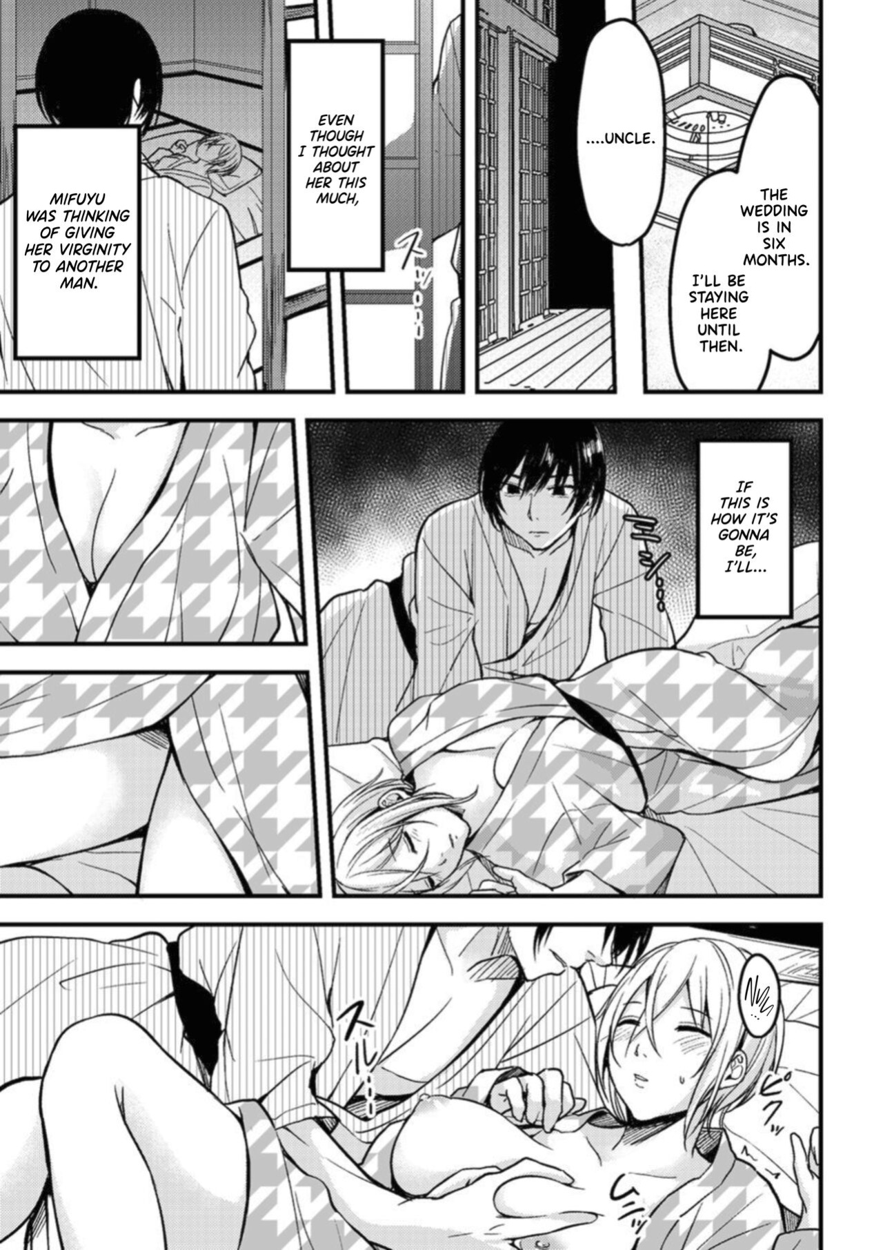 [Ajino Hiraki] Onegai… Mou, Ikasenaide… Shiki no Zenjitsu made Toshishita no Oji ni Dakare Tsuzuketa Watashi wa… 1 [Thennos Scans]