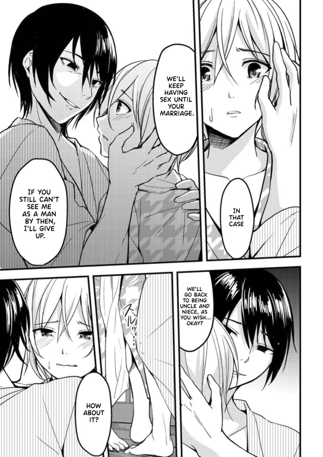 [Ajino Hiraki] Onegai… Mou, Ikasenaide… Shiki no Zenjitsu made Toshishita no Oji ni Dakare Tsuzuketa Watashi wa… 1 [Thennos Scans]
