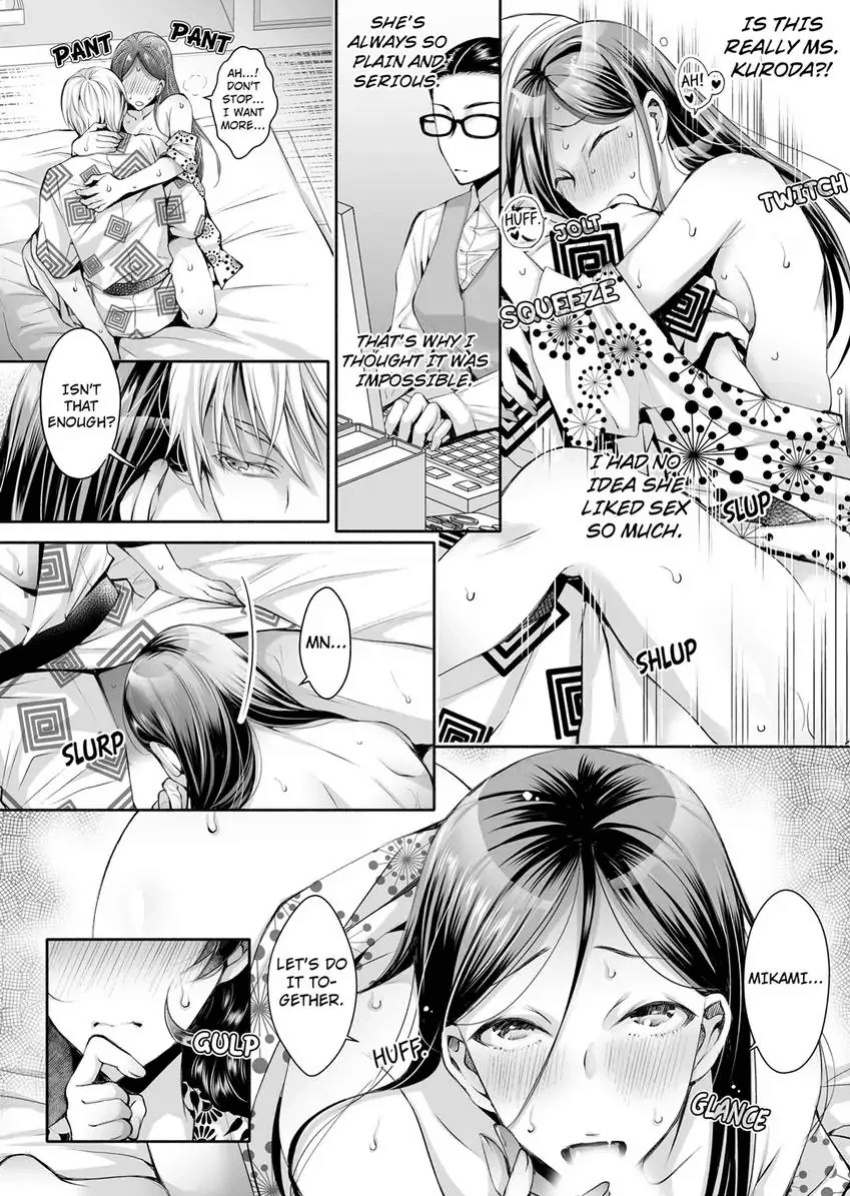 [Ishikawa Kingyo] Douji ni Ijiraretara... Iku...! ~ Hitozuma Joushi to Deisui Furin 1-12 | It Turns Me on When You Toy With Me...! Affair With Mrs. Manager 1-12 (Complete)
