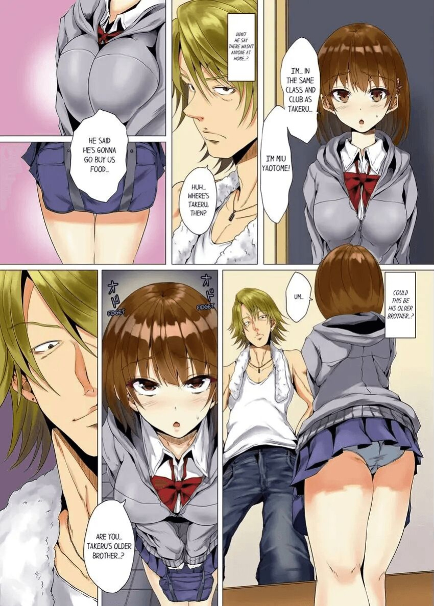 [Kanitomato] "Itchadame…Nanoni…" Kareshi no Ani no Iyarashii Yubi Tsukai 1-6 | “Even Though I Shouldn’t Cum...” Lewd Fingerings of My Boyfriend’s Big Brother 1-6 (Complete)