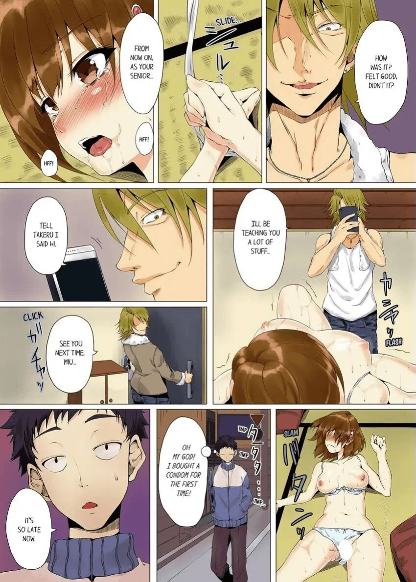 [Kanitomato] "Itchadame…Nanoni…" Kareshi no Ani no Iyarashii Yubi Tsukai 1-6 | “Even Though I Shouldn’t Cum...” Lewd Fingerings of My Boyfriend’s Big Brother 1-6 (Complete)