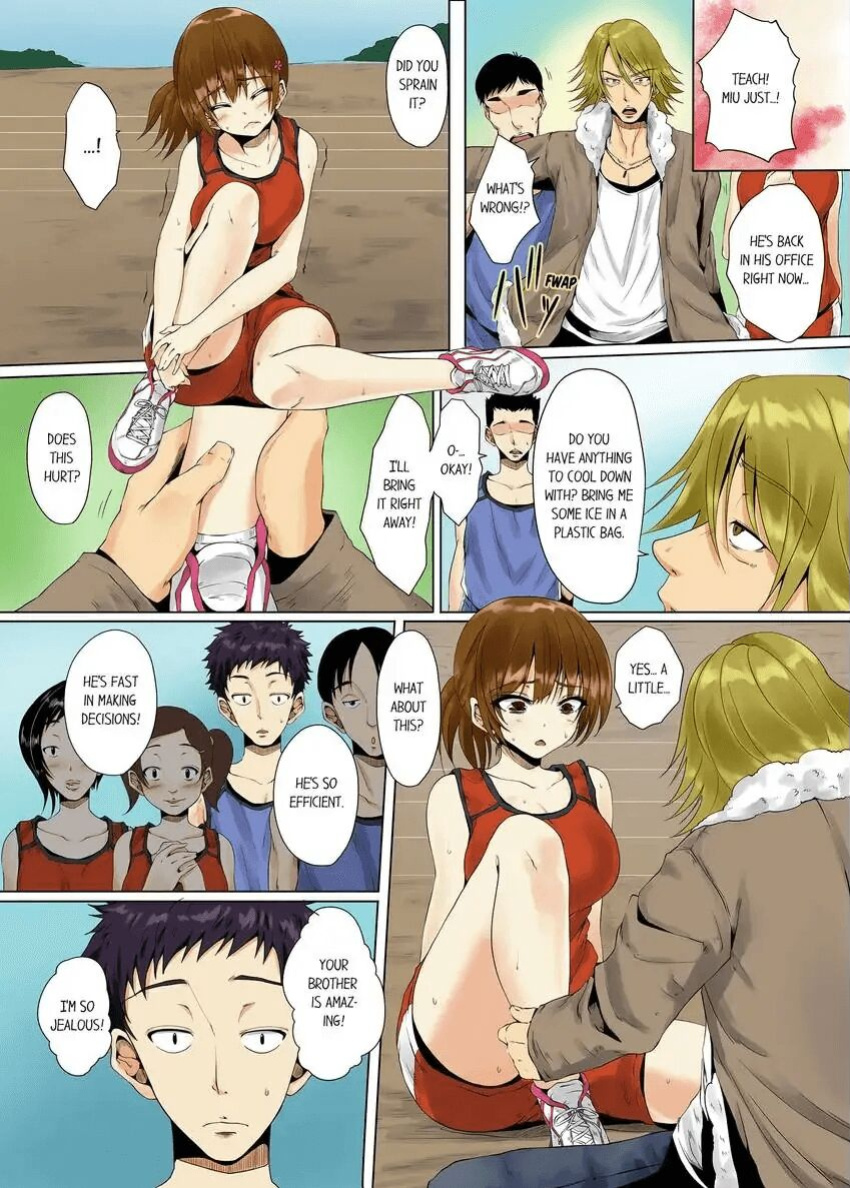[Kanitomato] "Itchadame…Nanoni…" Kareshi no Ani no Iyarashii Yubi Tsukai 1-6 | “Even Though I Shouldn’t Cum...” Lewd Fingerings of My Boyfriend’s Big Brother 1-6 (Complete)