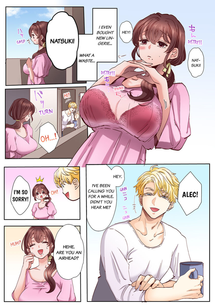 [Azumaya Manju] "Okusan no Ana, Ore no de Fusai de Agemasu ne?" Yokkyuu Fuman na Hitozuma ga Rinjin Ryuugakusei no XL Chinpo ni Ochiru made... 1-8 | An XXL Dick to Satisfy a Married Woman 1-8