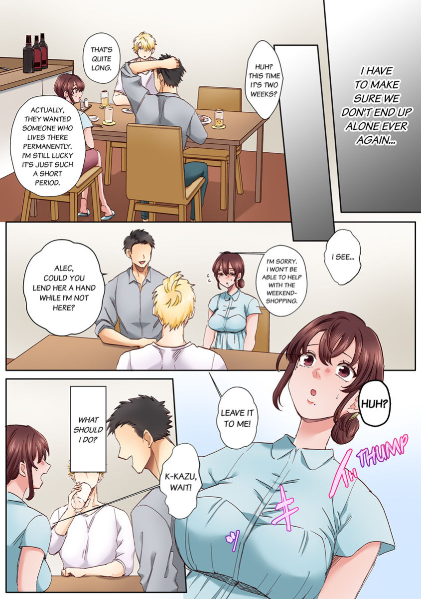 [Azumaya Manju] "Okusan no Ana, Ore no de Fusai de Agemasu ne?" Yokkyuu Fuman na Hitozuma ga Rinjin Ryuugakusei no XL Chinpo ni Ochiru made... 1-8 | An XXL Dick to Satisfy a Married Woman 1-8