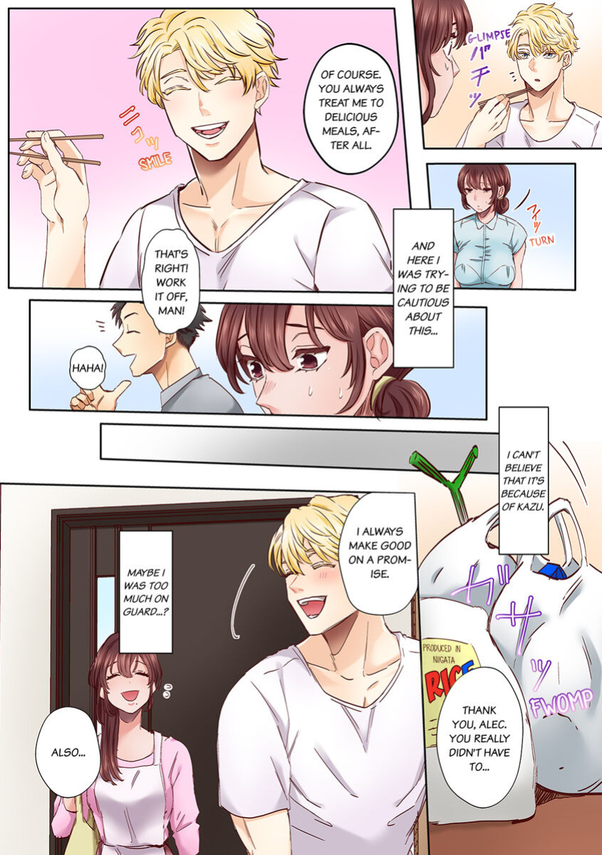 [Azumaya Manju] "Okusan no Ana, Ore no de Fusai de Agemasu ne?" Yokkyuu Fuman na Hitozuma ga Rinjin Ryuugakusei no XL Chinpo ni Ochiru made... 1-8 | An XXL Dick to Satisfy a Married Woman 1-8
