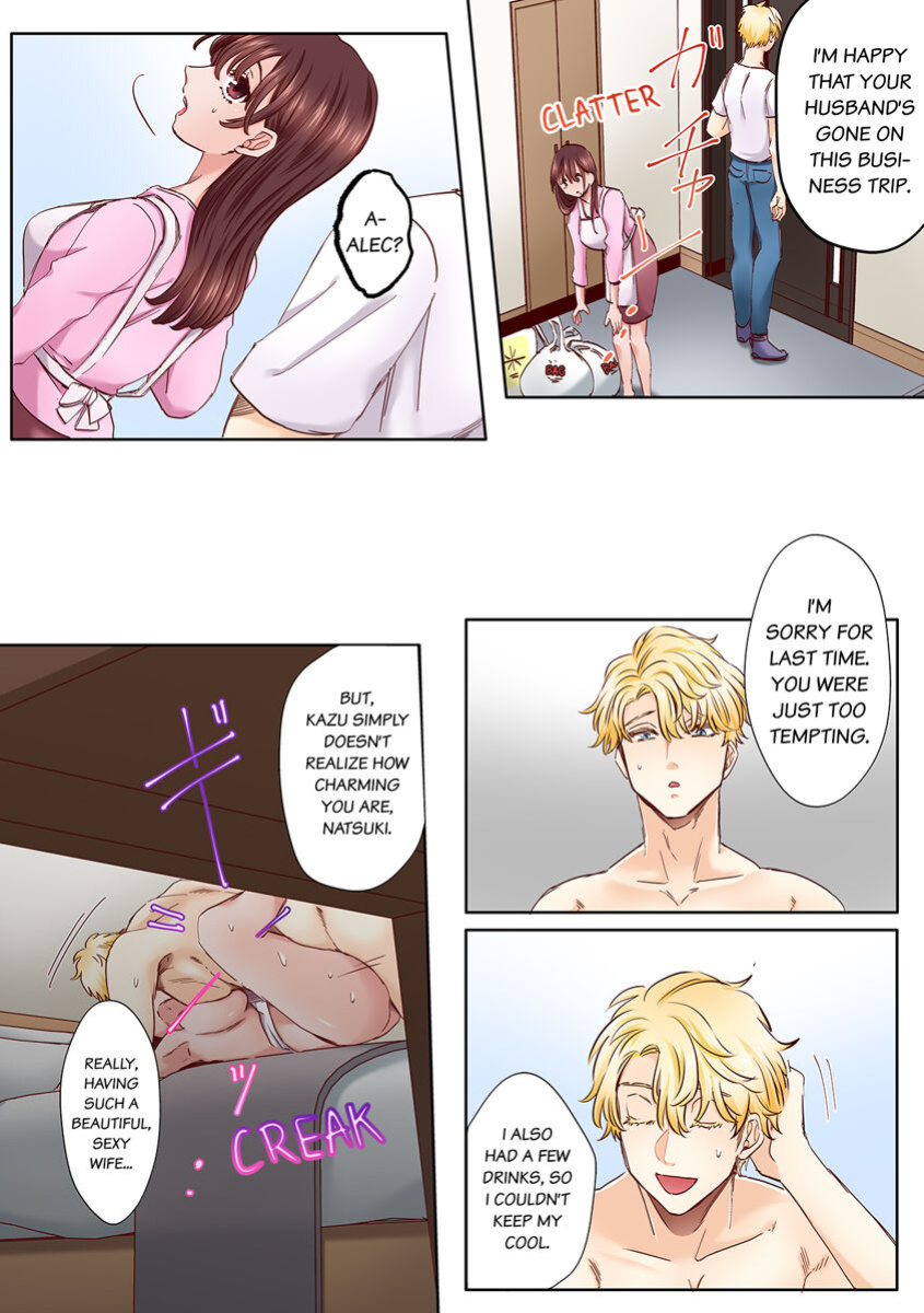 [Azumaya Manju] "Okusan no Ana, Ore no de Fusai de Agemasu ne?" Yokkyuu Fuman na Hitozuma ga Rinjin Ryuugakusei no XL Chinpo ni Ochiru made... 1-8 | An XXL Dick to Satisfy a Married Woman 1-8