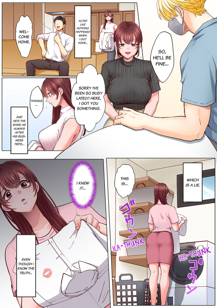 [Azumaya Manju] "Okusan no Ana, Ore no de Fusai de Agemasu ne?" Yokkyuu Fuman na Hitozuma ga Rinjin Ryuugakusei no XL Chinpo ni Ochiru made... 1-8 | An XXL Dick to Satisfy a Married Woman 1-8