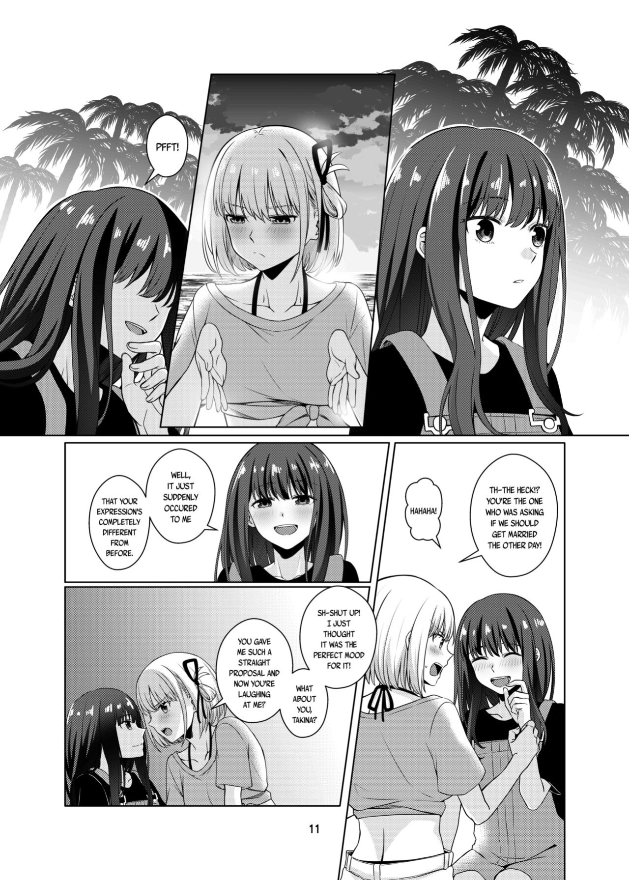 [Kudamonoichizu (Rikuu)] Watashi no Yome ni Narimasenka? | Will You Be My Wife? (Lycoris Recoil) [/u/ scanlations]