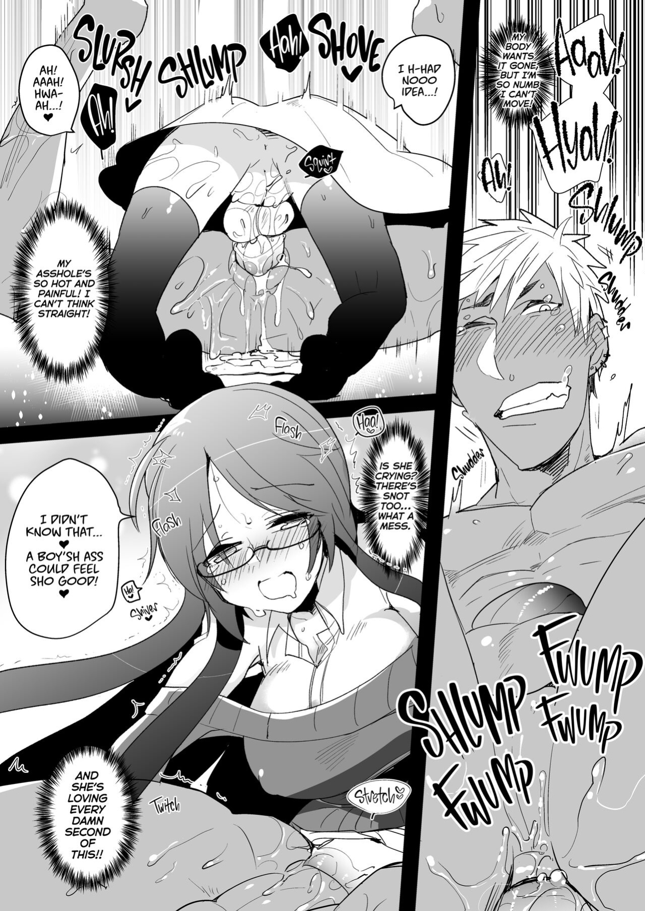 [Aimaitei Umami] Remember That Time I Rescued My Quiet Classmate and Went for a Quickie but Then Fell in Love With Futa Cock?