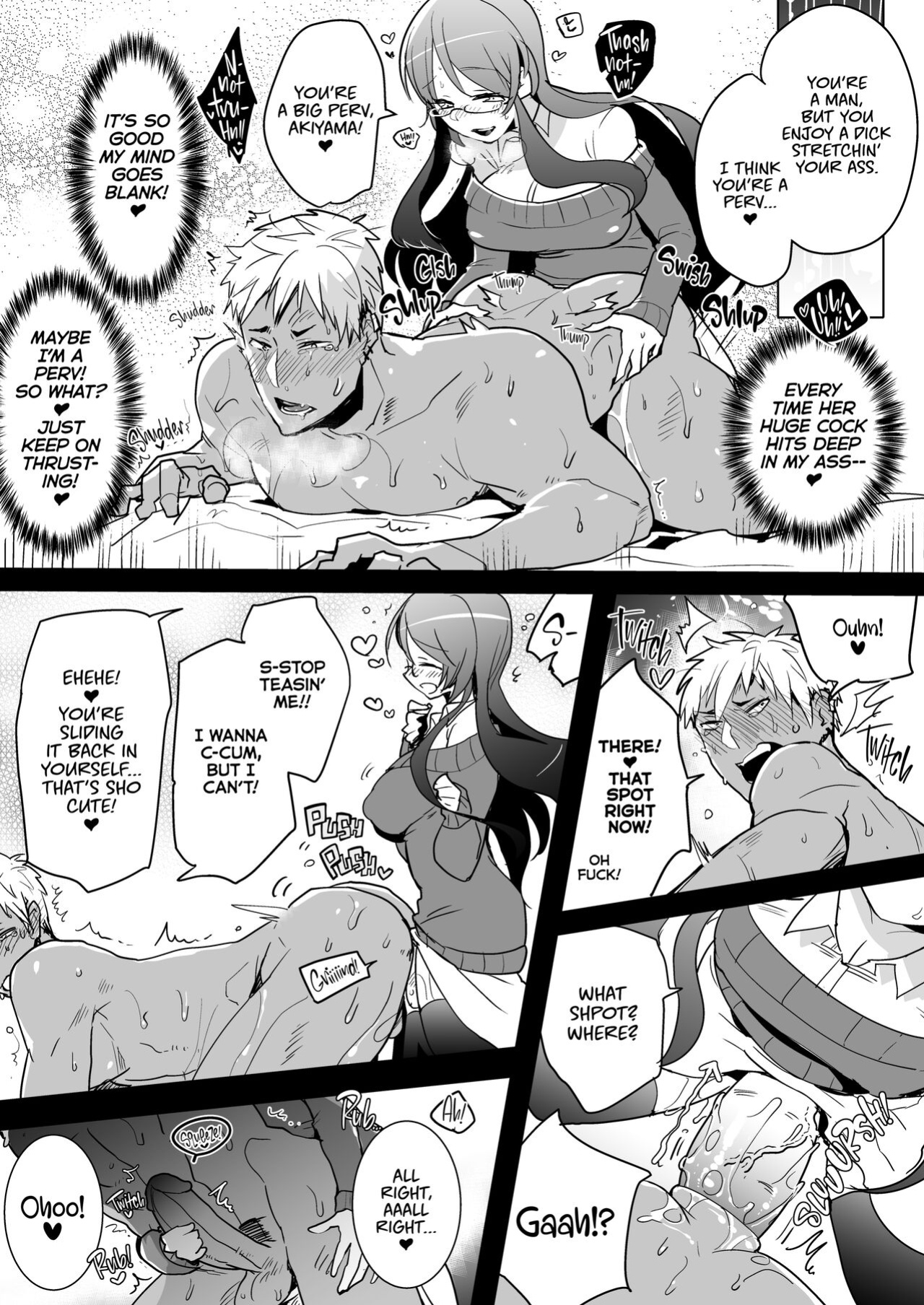 [Aimaitei Umami] Remember That Time I Rescued My Quiet Classmate and Went for a Quickie but Then Fell in Love With Futa Cock?