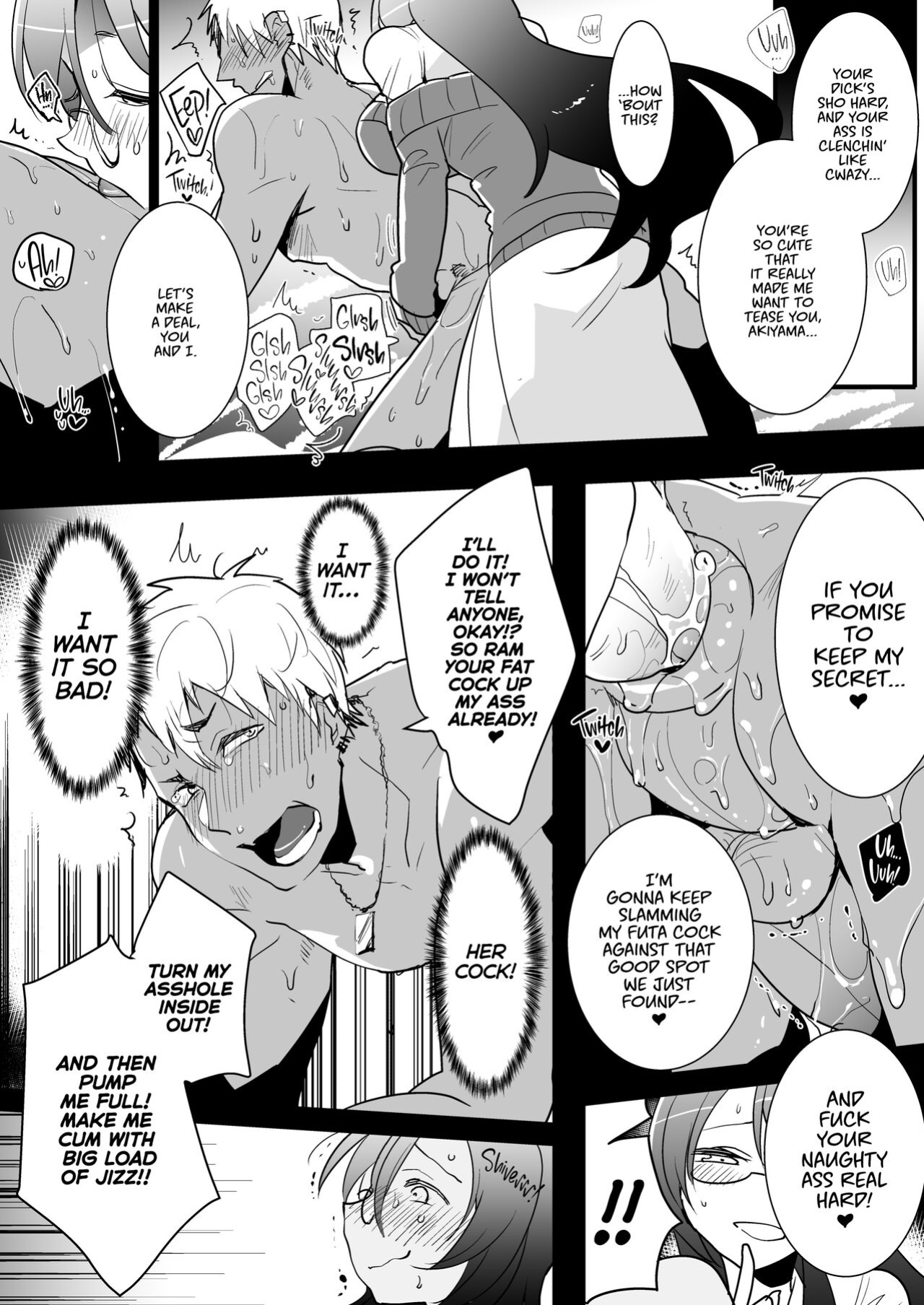[Aimaitei Umami] Remember That Time I Rescued My Quiet Classmate and Went for a Quickie but Then Fell in Love With Futa Cock?