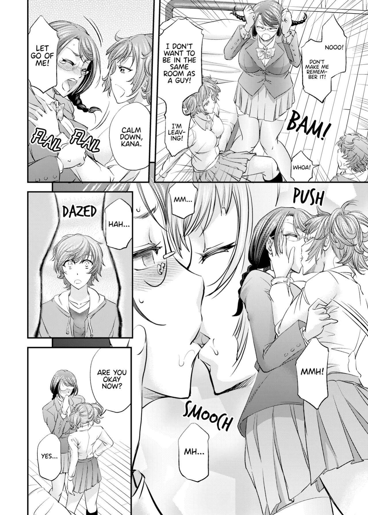 [Monji Koubou (Kikuichi Monji)] Feminized and Dominated by My Sister and Her Girlfriend