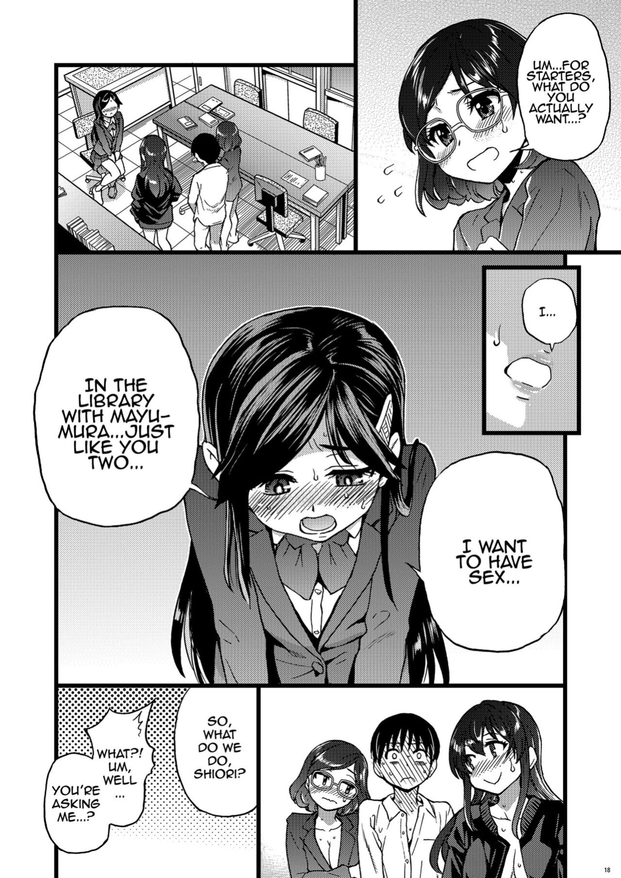 Watashi o Ecchi no Nakama ni Irete kudasai | Please Let Me Be a Part of your Sex Group