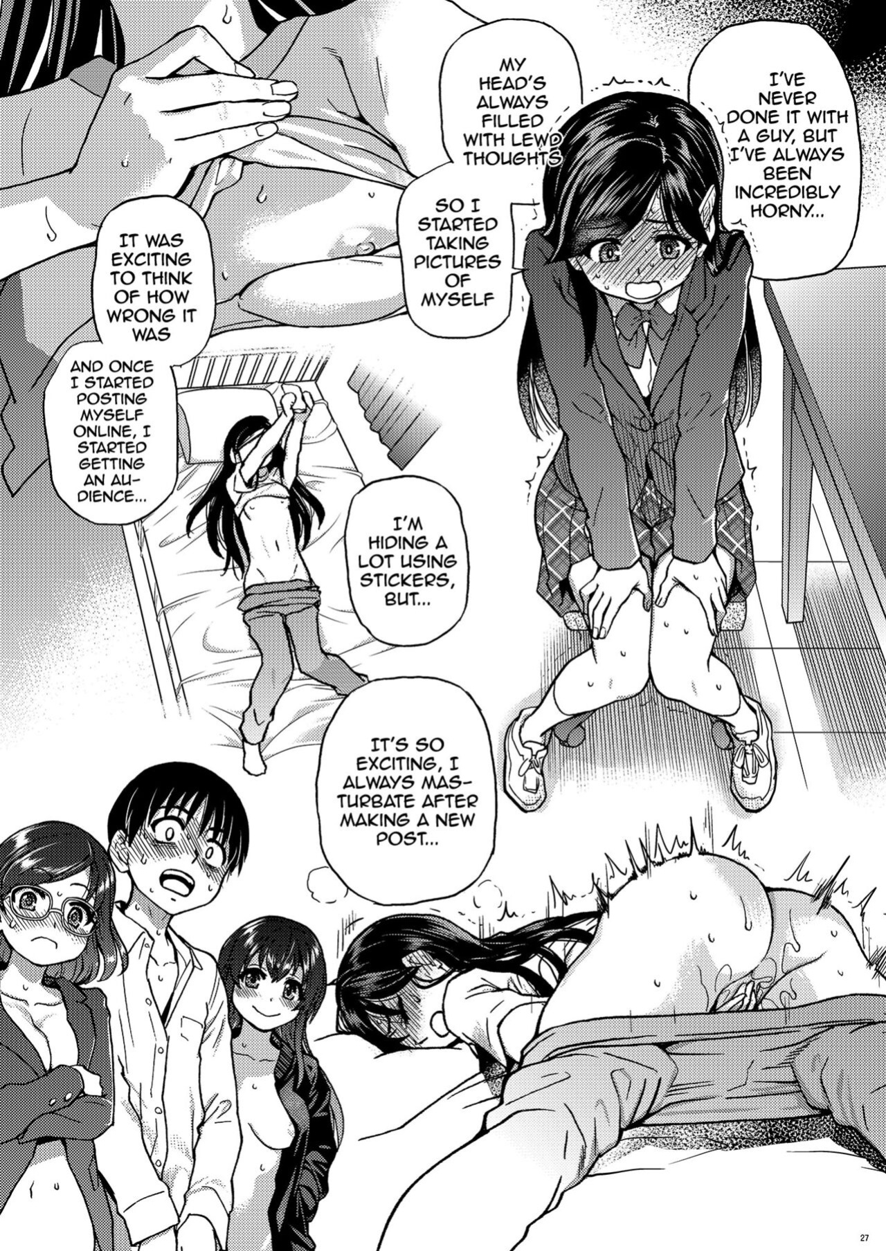 Watashi o Ecchi no Nakama ni Irete kudasai | Please Let Me Be a Part of your Sex Group