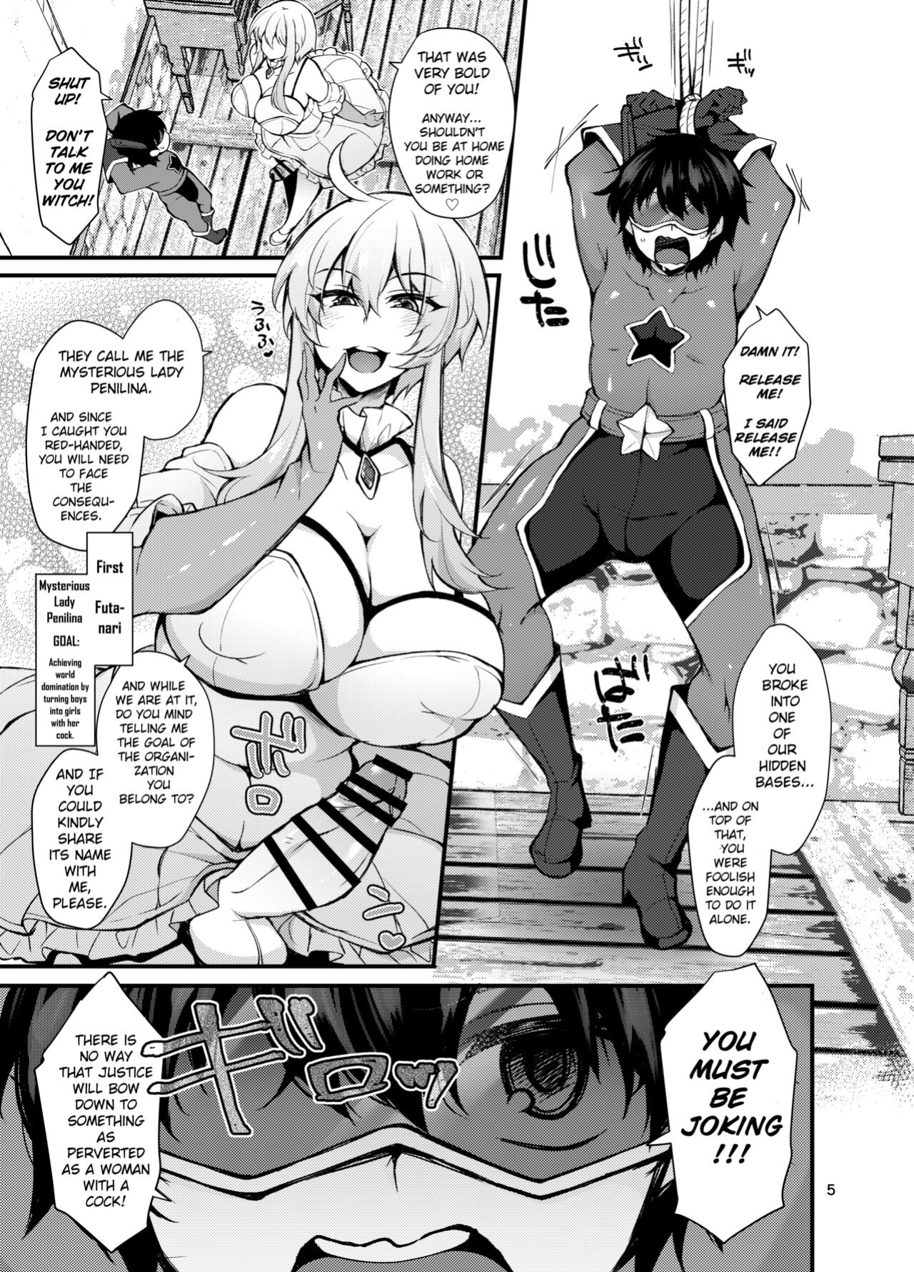 [Kimagure na Bakeneko (Jenigata)] Futanari no Himitsu Kessha ni Orekyou Move!! Shinnyuu Shippaishita Hero-kun wa Hidoi Koto Koppako Sarete Mesuochi Shichau [WhoTaggedMe]