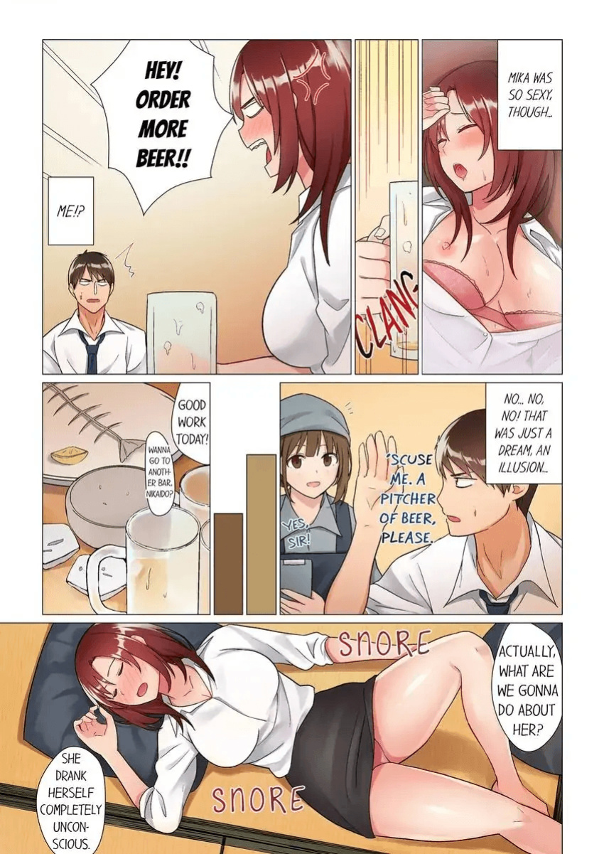 [Nanakusa Amane] Inemuri-chou no Onna Joushi ni Kossori Sounyuu ( ※ Netafuri Shinagara Ittemashita) 1-3 | Stealthily Fucking My Dozing Boss (She Came While Pretending to Sleep) 1-3