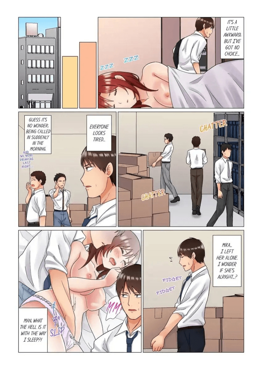 [Nanakusa Amane] Inemuri-chou no Onna Joushi ni Kossori Sounyuu ( ※ Netafuri Shinagara Ittemashita) 1-3 | Stealthily Fucking My Dozing Boss (She Came While Pretending to Sleep) 1-3