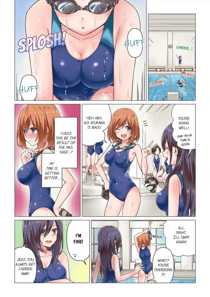 [Nanakusa Amane] Sakki Massāji-chū ni Tadesho?～ Suiei Joshi wa Ecchina Shigeki ni Yowasugite 1-3 | You Came During the Massage Earlier, Didn’t You? The Swimming Girl Is Weak Against Naughty Stimulus 1-3