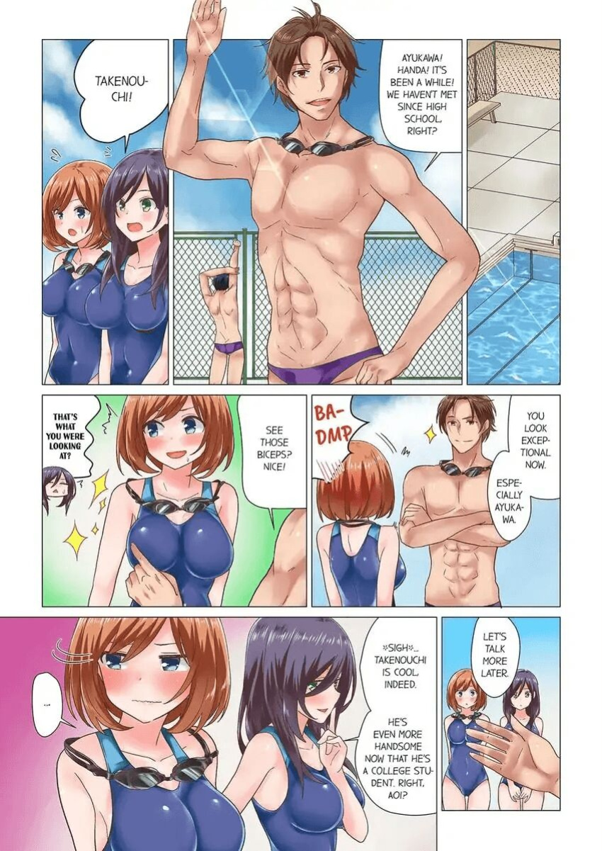 [Nanakusa Amane] Sakki Massāji-chū ni Tadesho?～ Suiei Joshi wa Ecchina Shigeki ni Yowasugite 1-3 | You Came During the Massage Earlier, Didn’t You? The Swimming Girl Is Weak Against Naughty Stimulus 1-3
