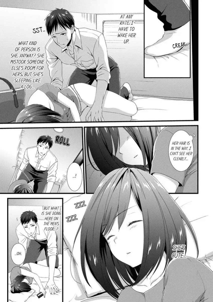 [Takamiya Hairi] Yada, Capsule Hotel de Chikan!? "Heya, Machigaeta no Omaedaro?" 1-3 | No Way, a Molester at a Capsule Hotel!? “You’re the One Who Entered the Wrong Room, Right?” 1-3