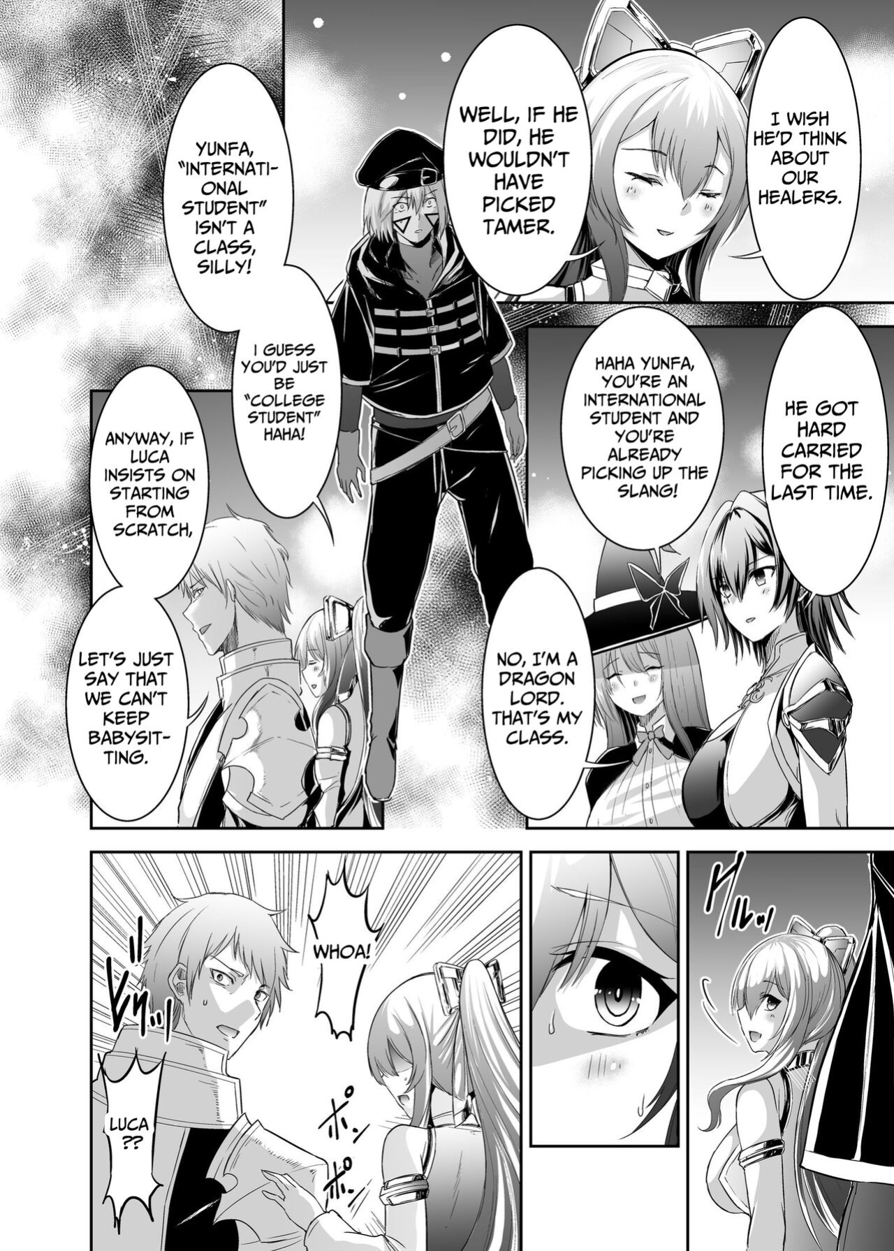 [Seika Kairaku Shoten (Eltoria, Takeshi Rivers, Mutsukidou)] Tsuihou Tamer no NTR Fukushuudan | NTR Revenge of the Banished Tamer [Kabedon]
