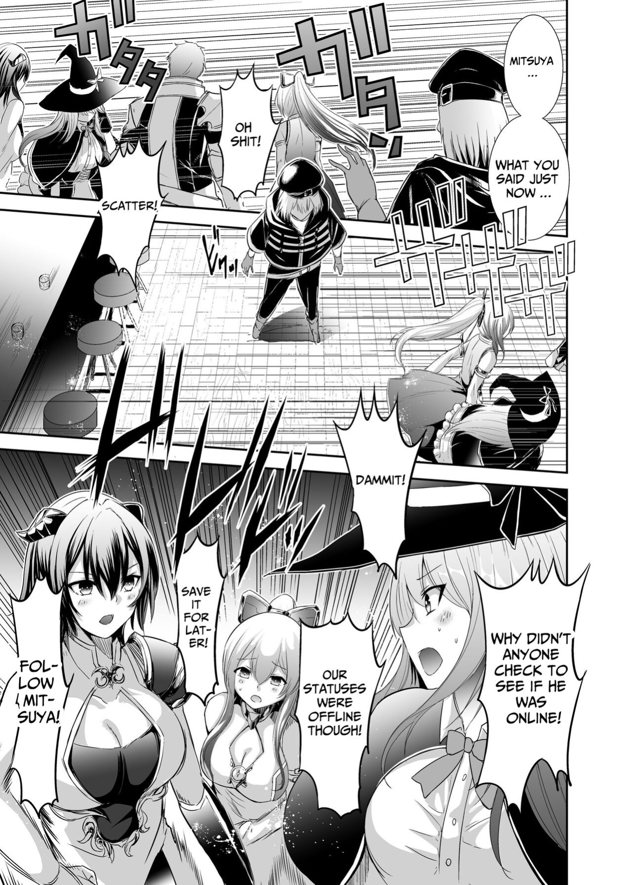 [Seika Kairaku Shoten (Eltoria, Takeshi Rivers, Mutsukidou)] Tsuihou Tamer no NTR Fukushuudan | NTR Revenge of the Banished Tamer [Kabedon]