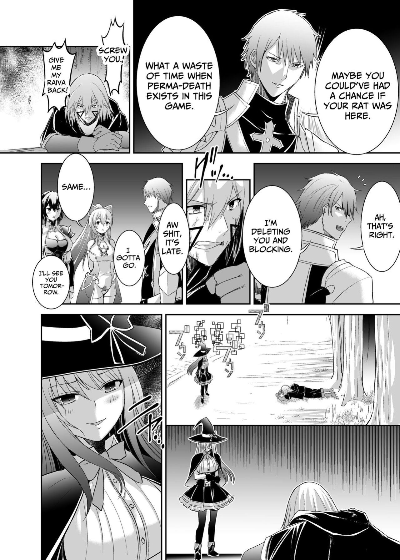 [Seika Kairaku Shoten (Eltoria, Takeshi Rivers, Mutsukidou)] Tsuihou Tamer no NTR Fukushuudan | NTR Revenge of the Banished Tamer [Kabedon]