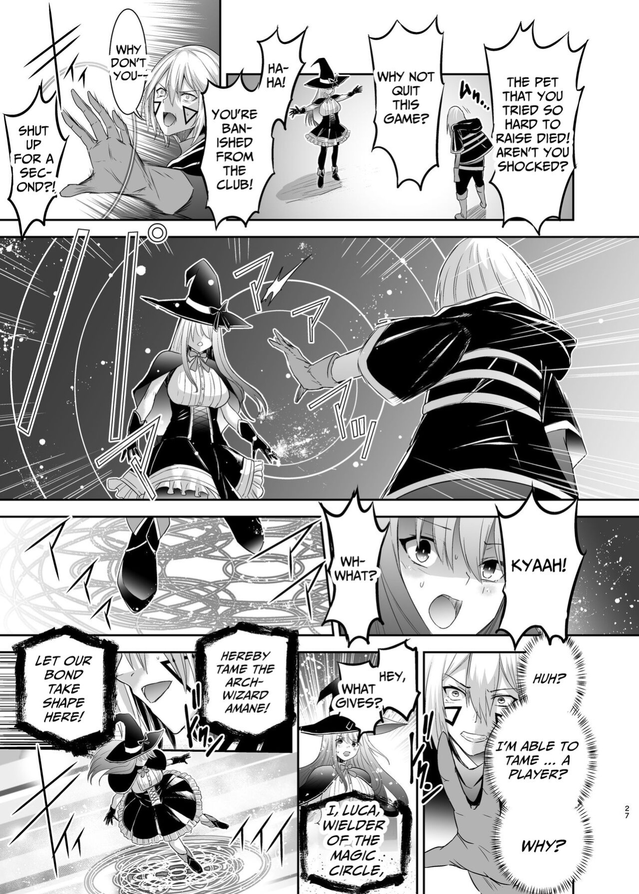 [Seika Kairaku Shoten (Eltoria, Takeshi Rivers, Mutsukidou)] Tsuihou Tamer no NTR Fukushuudan | NTR Revenge of the Banished Tamer [Kabedon]