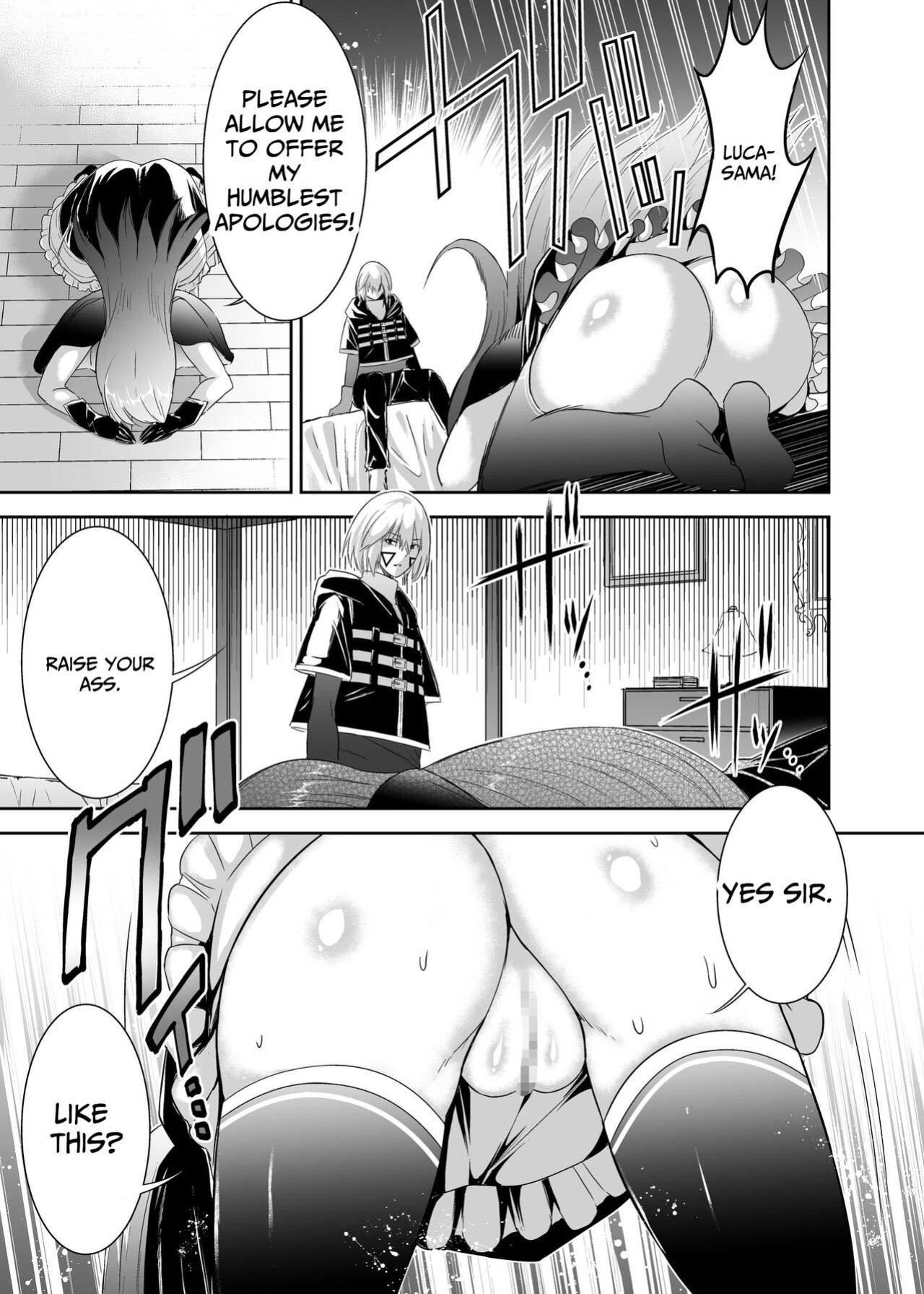 [Seika Kairaku Shoten (Eltoria, Takeshi Rivers, Mutsukidou)] Tsuihou Tamer no NTR Fukushuudan | NTR Revenge of the Banished Tamer [Kabedon]