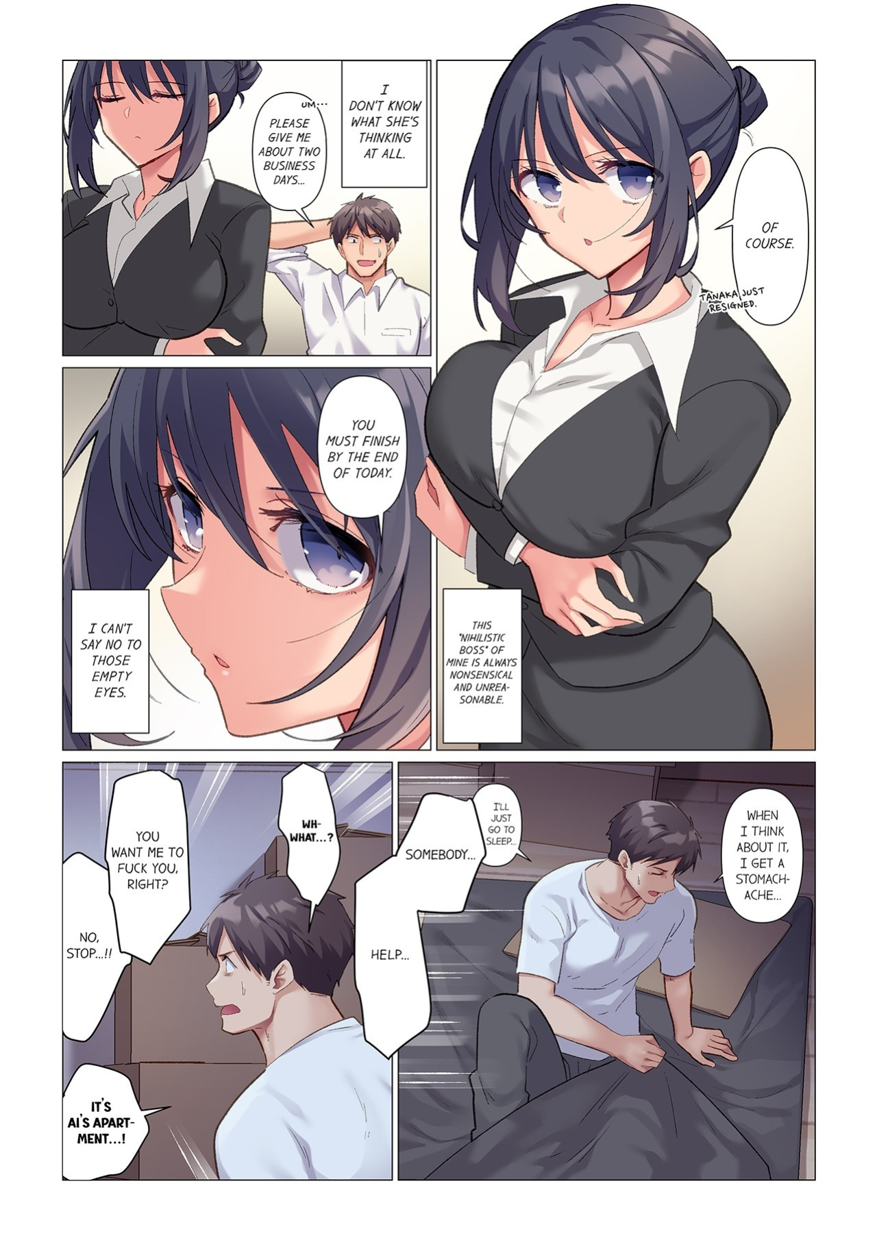 [Nanakusa Amane] Sukinashi Onna Joshi, Irerarechuu. ~ Iji demo Zecchou o Mitomenai Taikyuu SEX 1 | Fucking My Boss Who Is Never Off Her Guard - Even When She Cums, She Will Never Admit It 1