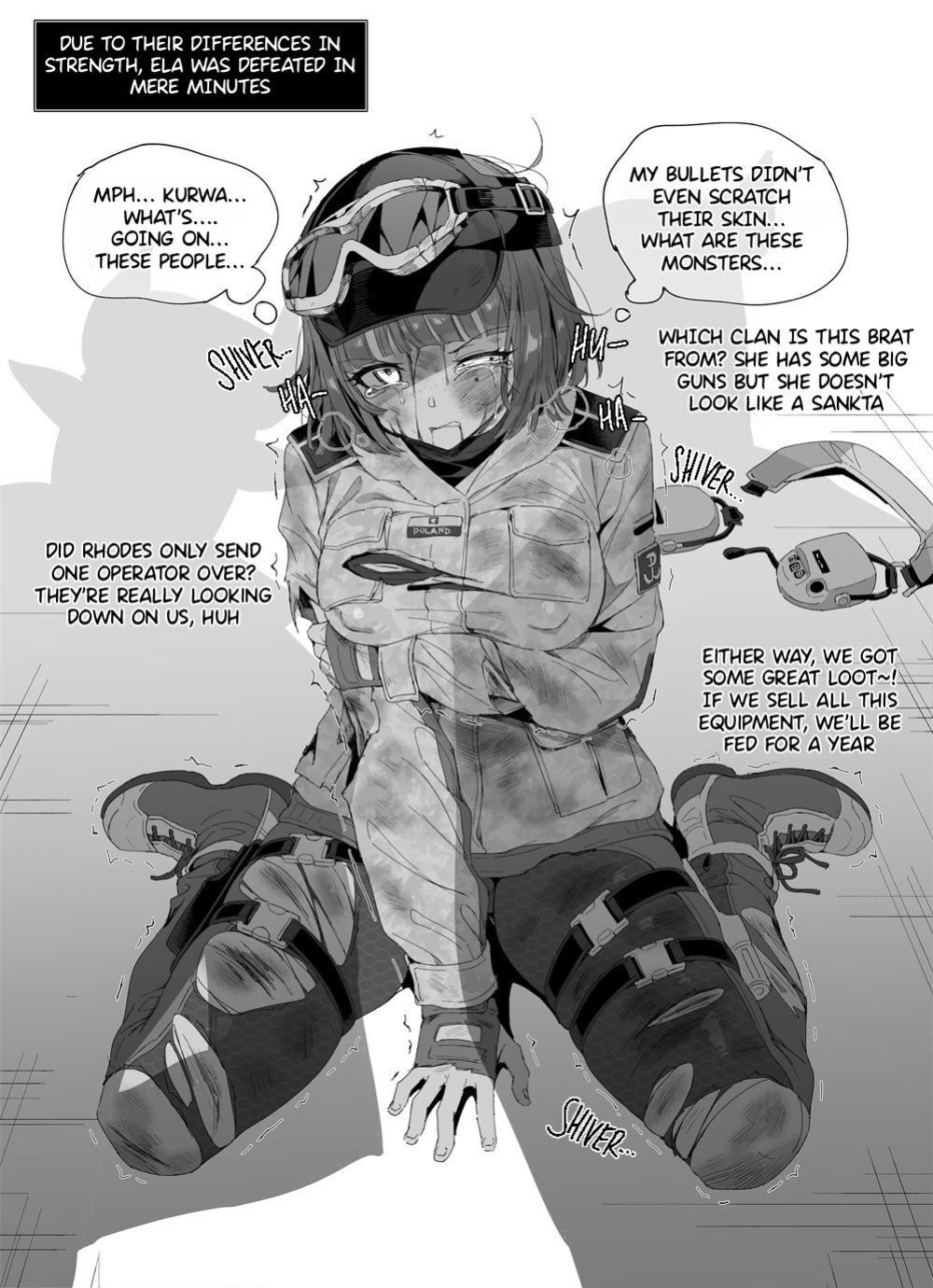 [Kataokasan] Ela no Sakusen Kiroku | Ela's Operation Log (Arknights x Tom Clancy's Rainbow Six Siege) [ttttrap]