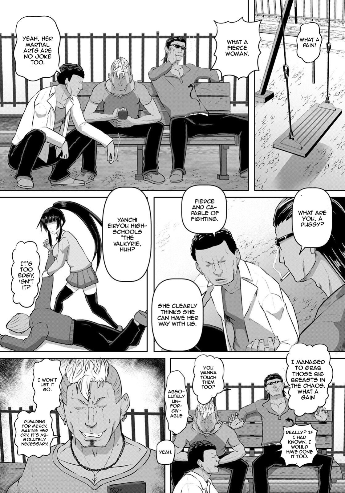 [Kumoemon] Kakutou JK Wakara SEX (ANGEL Club 2021-04)